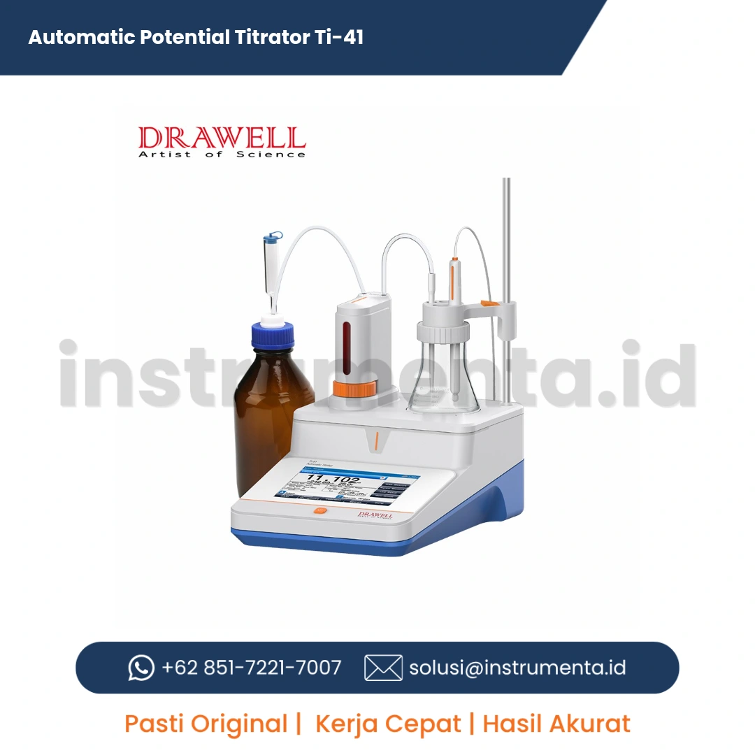 Jual Automatic Potential Titrator Ti-41 Asli & Bergaransi | Alat Titrasi Potensiometrik Otomatis Presisi Tinggi